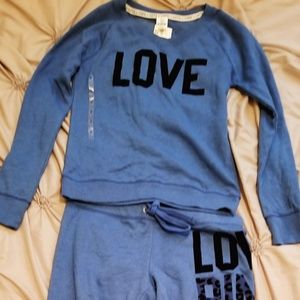 PINK Victoria Secret Blue/Black, Sweatshirt/pants
